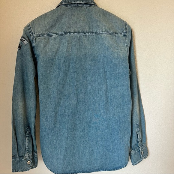 Zadig & Voltaire Blue Jean This Denim Shirt Women's S Excellent Condition - Picture 3 of 7